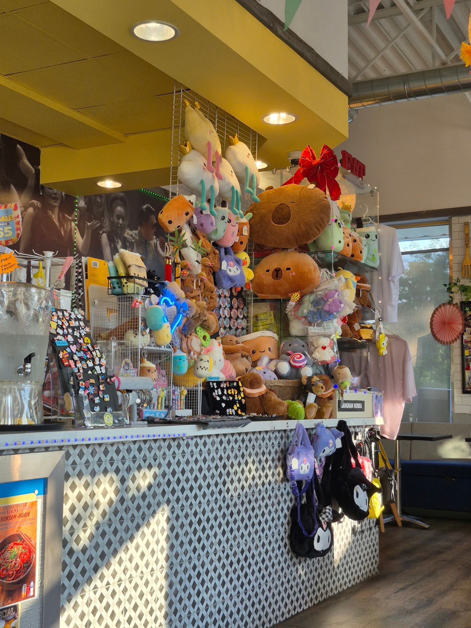 The gift corner inside the Huntsville shop